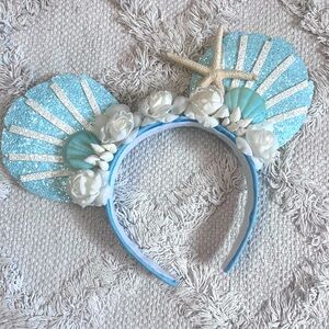 Custom Seashell Disney Minnie/Mickey Headband